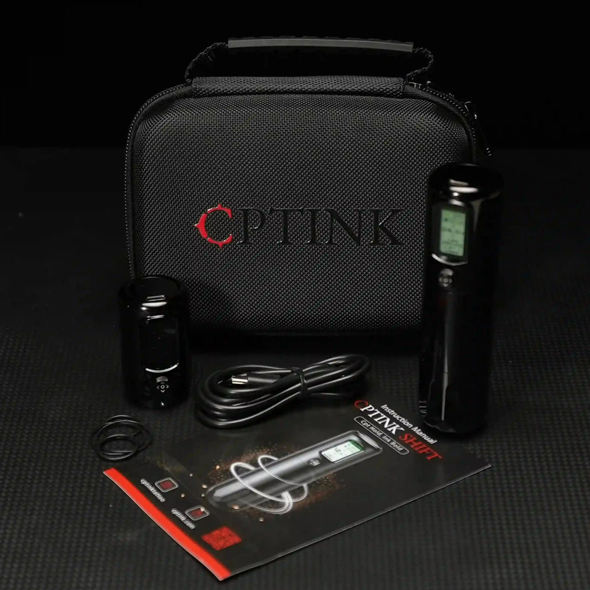 TheLAShop Tattoo Kit 4 Machine LCD Power Supply 40 Ink w