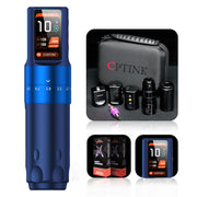 CPTINK Adjustable Wireless Tattoo Machine with Six Stroke Length |Captain One