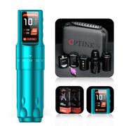 CPTINK Adjustable Wireless Tattoo Machine with Six Stroke Length ｜Captain One