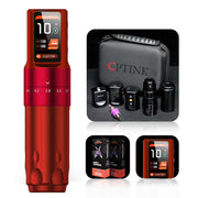 CPTINK Adjustable Wireless Tattoo Machine with Six Stroke Length ｜Captain One