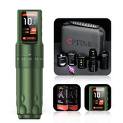 CPTINK Adjustable Wireless Tattoo Machine with Six Stroke Length ｜Captain One