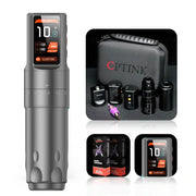 CPTINK Adjustable Wireless Tattoo Machine with Six Stroke Length ｜Captain One