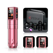 CPTINK Adjustable Wireless Tattoo Machine with Six Stroke Length ｜Captain One