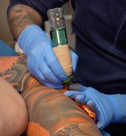 CPTINK Adjustable Wireless Tattoo Machine with Six Stroke Length ｜Captain One